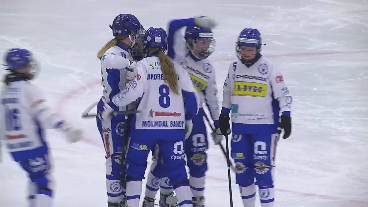 Highlights IFK Rättvik - Mölndal Bandy
