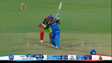 M20: RCB vs DC – Shreyas Iyer Six