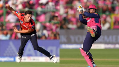 Smashed...and again! Vaibhav Sooryavanshi takes on Jansen