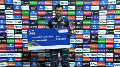 M40: GT vs SRH – Unacademy Let's Crack It Sixes of the Match – Rashid Khan