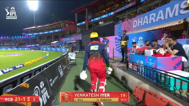 IPL 2026 Q1: RCB vs GT - Venkatesh Iyer Wicket