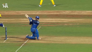 IPL 2026 M33: MI vs CSK - Quinton De Kock Six