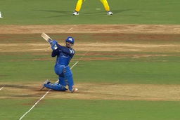 IPL 2026 M33: MI vs CSK - Quinton De Kock Six