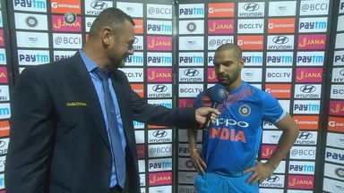 IND vs NZ 2017, 1st T20I: Shikhar Dhawan Interview