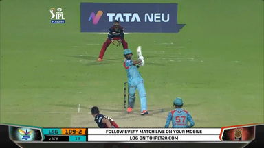 Eliminator: LSG vs RCB – KL Rahul Six