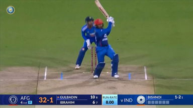 IND vs AFG 2024, 2ND T20I: Gulbadin Naib Six