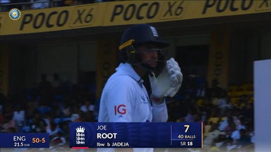 IND vs ENG 2024, 3RD Test: Joe Root Wicket
