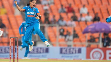 Saima Thakor's impressive spell of 2/26 on ODI debut