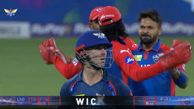 IPL 2025 M40: LSG vs DC - Fall of Wickets