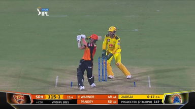 M23: CSK vs SRH – David Warner Six