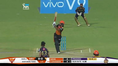 Q2: SRH vs KKR – Shikhar Dhawan Six