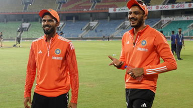 The 60 second challenge ft. Ruturaj Gaikwad & Axar Patel