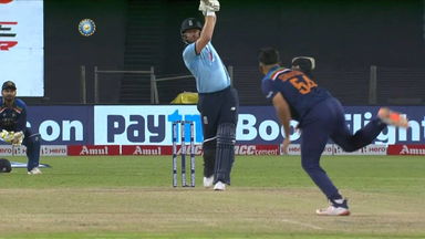 IND vs ENG 2021, 2nd ODI : Jonny Bairstow Six