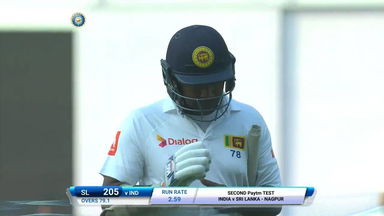 IND vs SL 2017, 2nd Test Day 1: Rangana Herath Wicket
