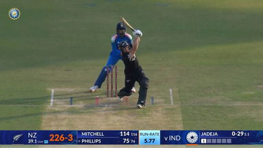 IND vs NZ 2026, 3rd ODI: Glenn Phillips Six