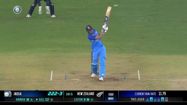 IND vs NZ 2023, 3RD T20I: Shubman Gill  Six