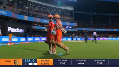 M03 - GG vs MI: Lea Tahuhu Wicket