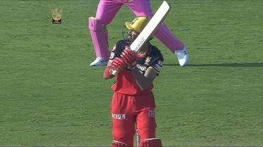 Padikkal's pick-up shot for 6