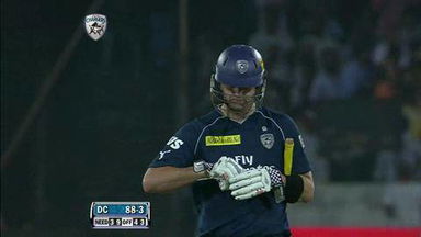 Match 68 DC vs RR – White's Wicket