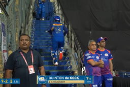 IPL 2026 M33: MI vs CSK - Quinton De Kock Wicket