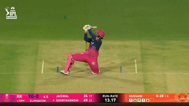 IPL 2026 Eliminator: SRH vs RR - Vaibhav Sooryavanshi Six