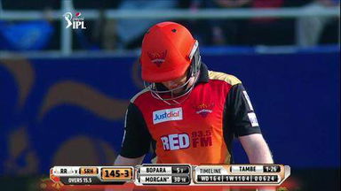 M41: RR vs SRH – Eoin Morgan Six