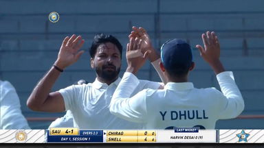 Mukesh Kumar shines with a superb 4-wicket haul