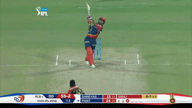 M45: DD vs RCB – Rishabh Pant Six