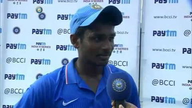 India 'A' vs Aus 'A' - Final ODI : Sanju Samson interview