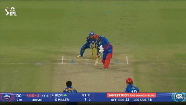 IPL 2026 M08: DC vs MI -  Sameer Rizvi Six