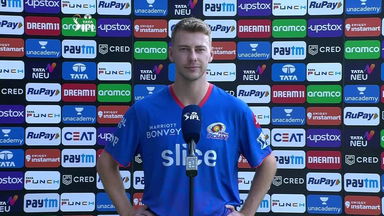 M59: CSK vs MI – Riley Meredith Interview