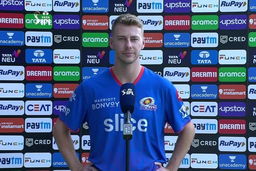 M59: CSK vs MI – Riley Meredith Interview