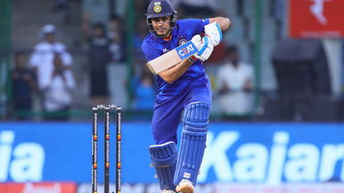 Shubman Gill's fine innings of 49(57) in the chase