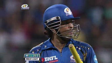 Match 40 DC vs MI – Tendulkar's Wicket