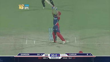 M40: DD vs SRH – Karun Nair Six