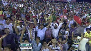 Match 33 KXIP vs MI – Harbhajan's Wicket