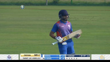 Samit Gohil's solid 73 against Sikkim