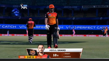 M28: RR vs SRH – Abdul Samad Wicket