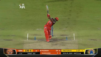 M46: SRH vs CSK – Nicholas Pooran Six