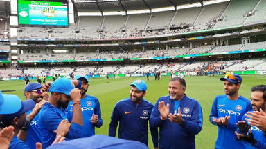 Moment of pride for Vijay Shankar