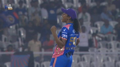 Wicket: Eliminator, Mumbai Indians vs Gujarat Giants, WPL 2025: Meghna Singh Wicket