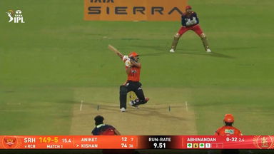 IPL 2026 M01: RCB vs SRH - Ishan Kishan Six