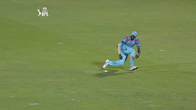 Oops: Padikkal benefits from Holder’s misfield