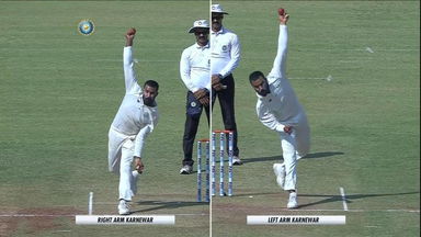 Left Arm-Right Arm - Vidarbha's ambidextrous bowler