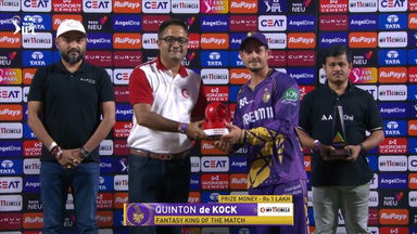 IPL 2025 M06: RR vs KKR - My11Circle Fantasy King of The Match - Quinton De Kock
