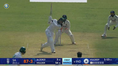 IND vs SA 2025, 1st Test: Tony De Zorzi Six