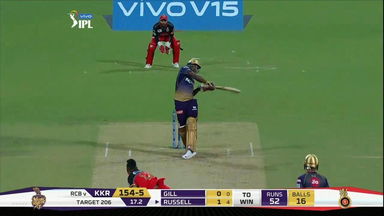 M17: RCB vs KKR – Andre Russell Six