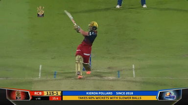 M18: RCB vs MI – Anuj Rawat Six
