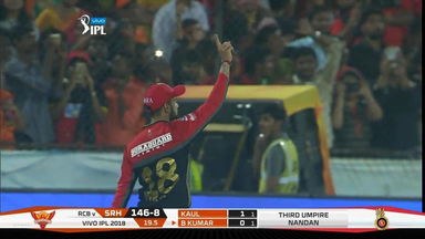 Virat Kohli's dual run-outs at the death