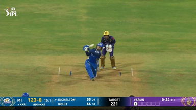 IPL 2026 M02: MI vs KKR - Ryan Rickelton Six